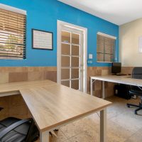 A brand new desk available for work A brand new desk available for work
