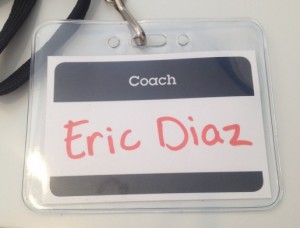My coaching badge of Phoenix Startup Weekend